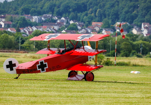 Fokker DR1, Rote Baron